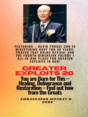 cover image of Featuring--David Yonggi Cho In Ministering Hope for 50 Years